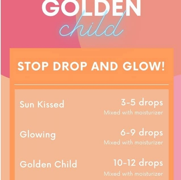 Golden Child Self-Tanning Drops - Gold - Picture 4 of 4